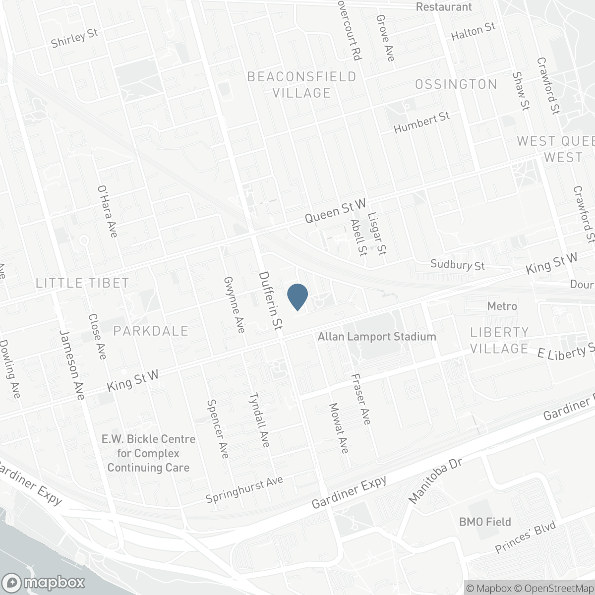 920 - 16 LAIDLAW STREET, Toronto, Ontario M6K 1X2